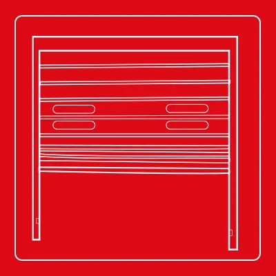 Industrial Doors 1 FOLD UP