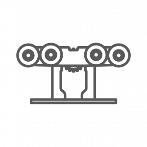 Himotions | Cantilever system with internal rack, LM series