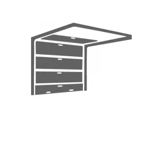 Sectional gate opener