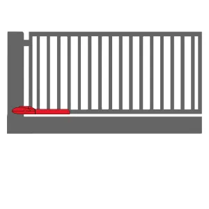 single swing gate opener